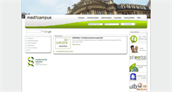 Desktop Screenshot of medicampus.uni-muenster.de