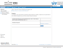 Tablet Screenshot of mein-ziv.uni-muenster.de